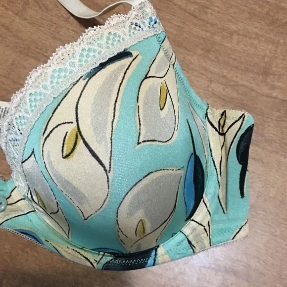 Calvin Klein lightly padded bra 34C& new tie up underwear M - Picture 4 of 9